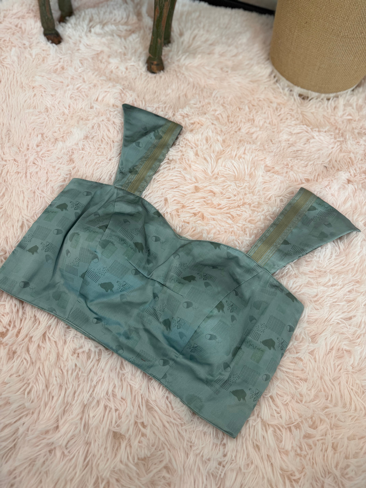 Satin Blend - Blue Grey