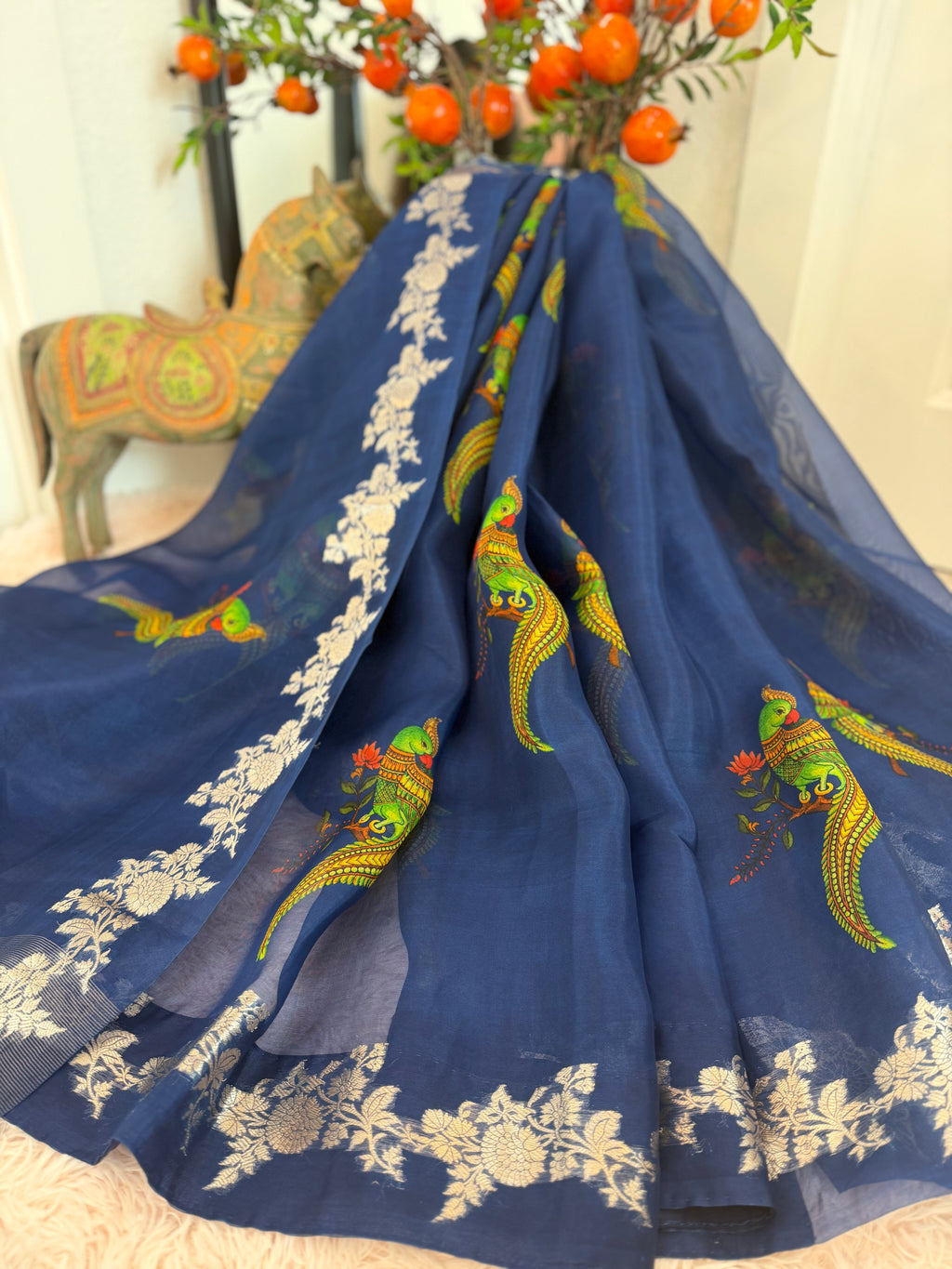 Organza - Navy Blue