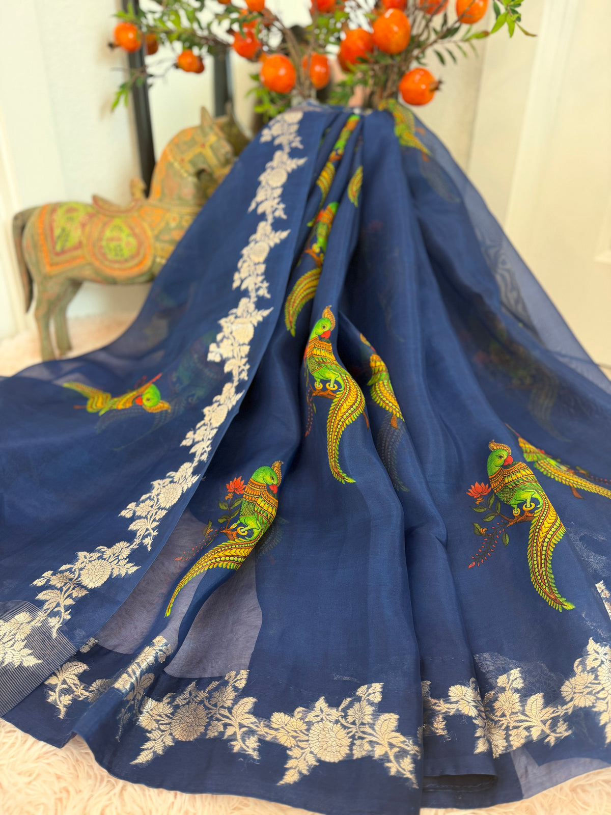Organza - Navy Blue