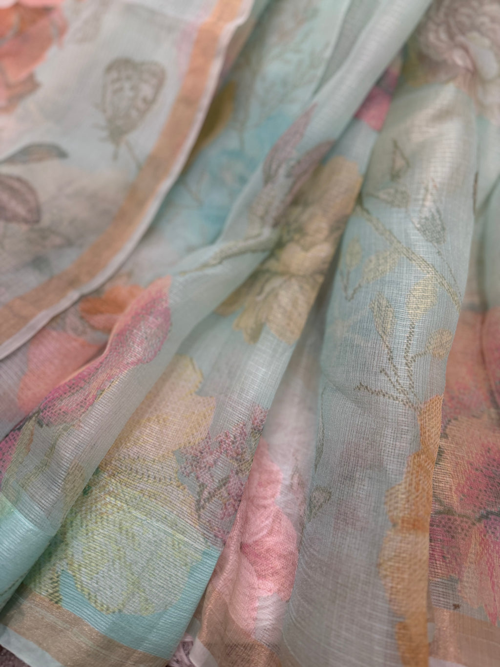 Silk Kota - Powder Blue