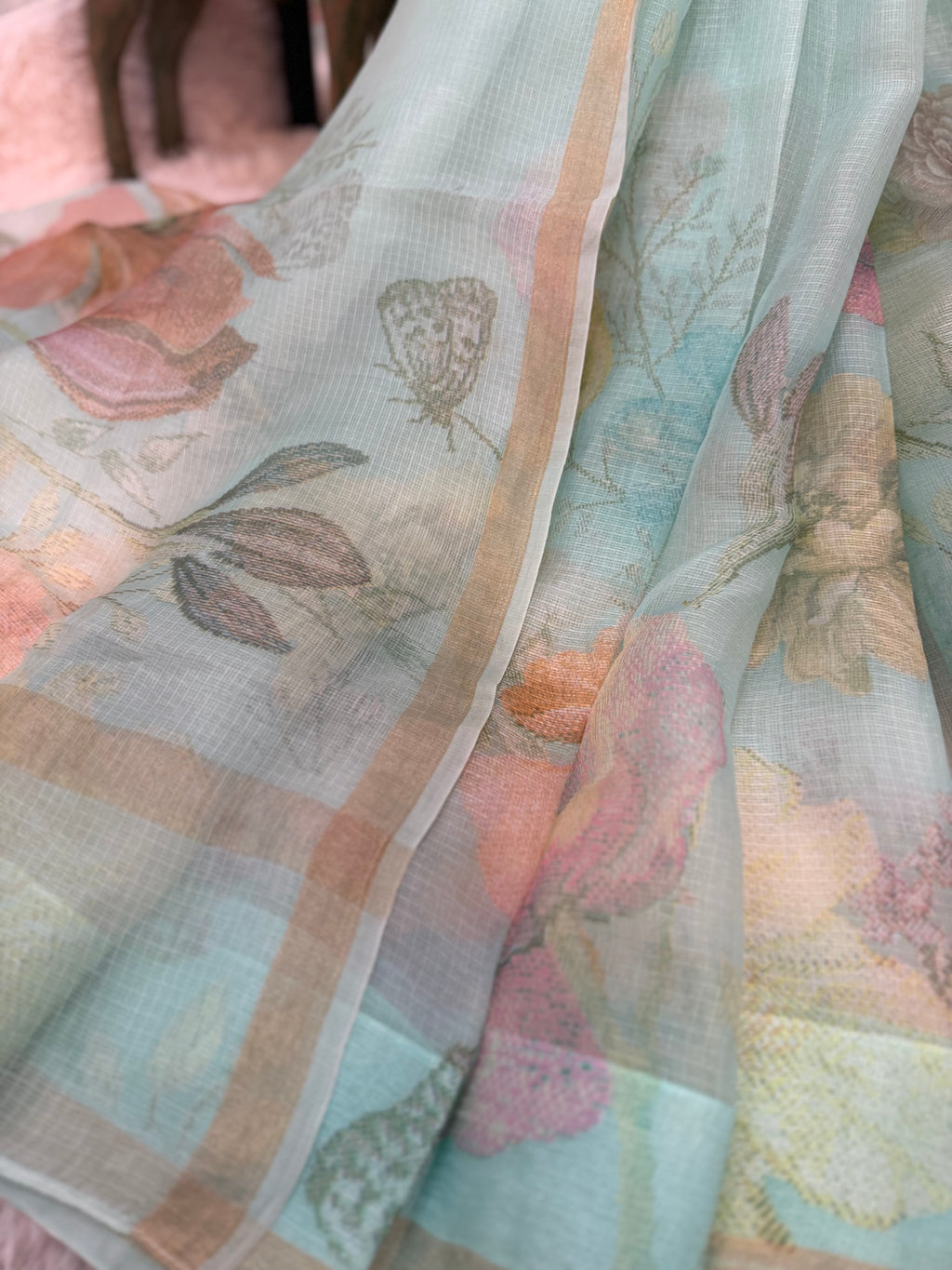 Silk Kota - Powder Blue