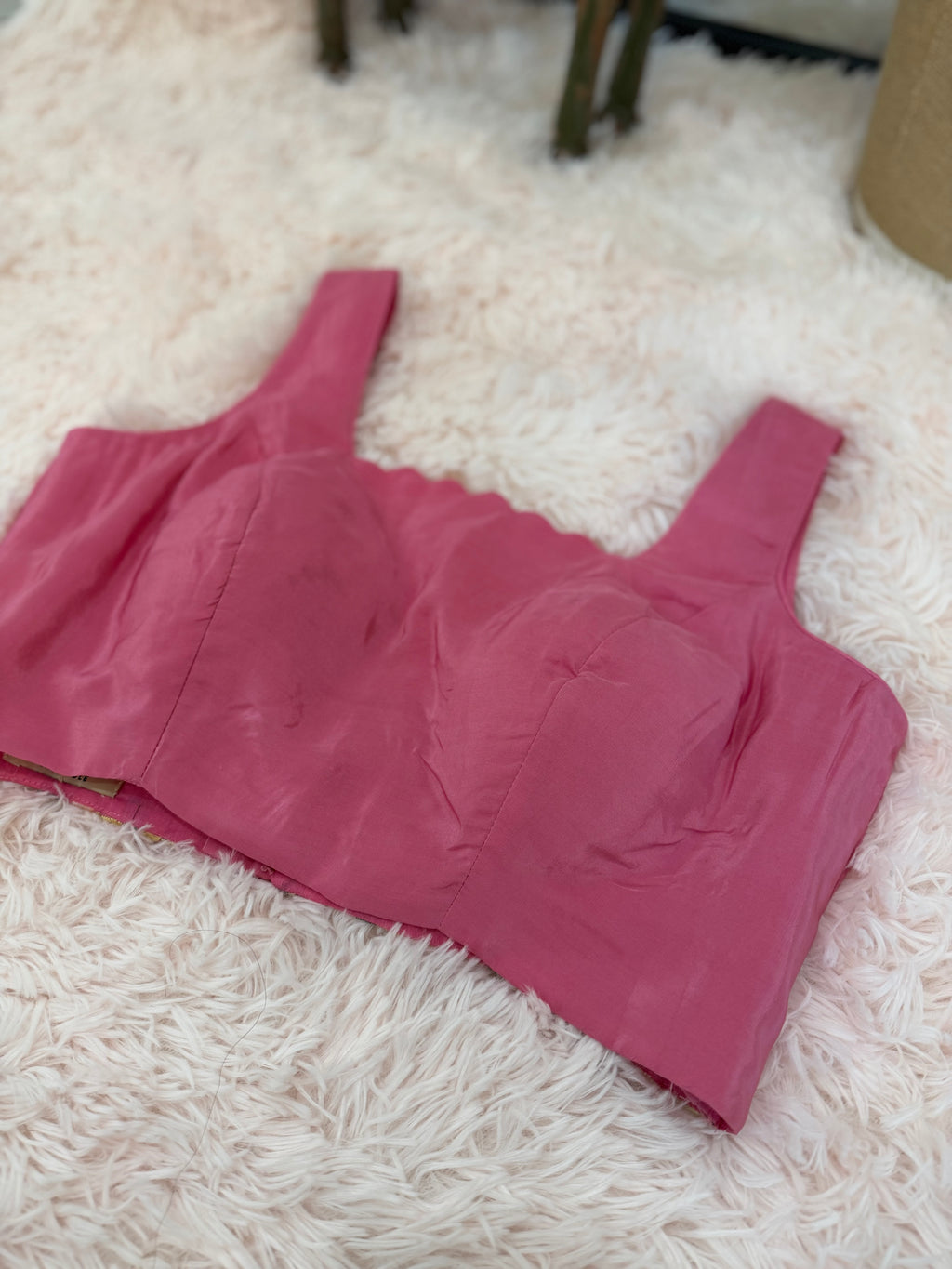 Organza - Berry with parsi work