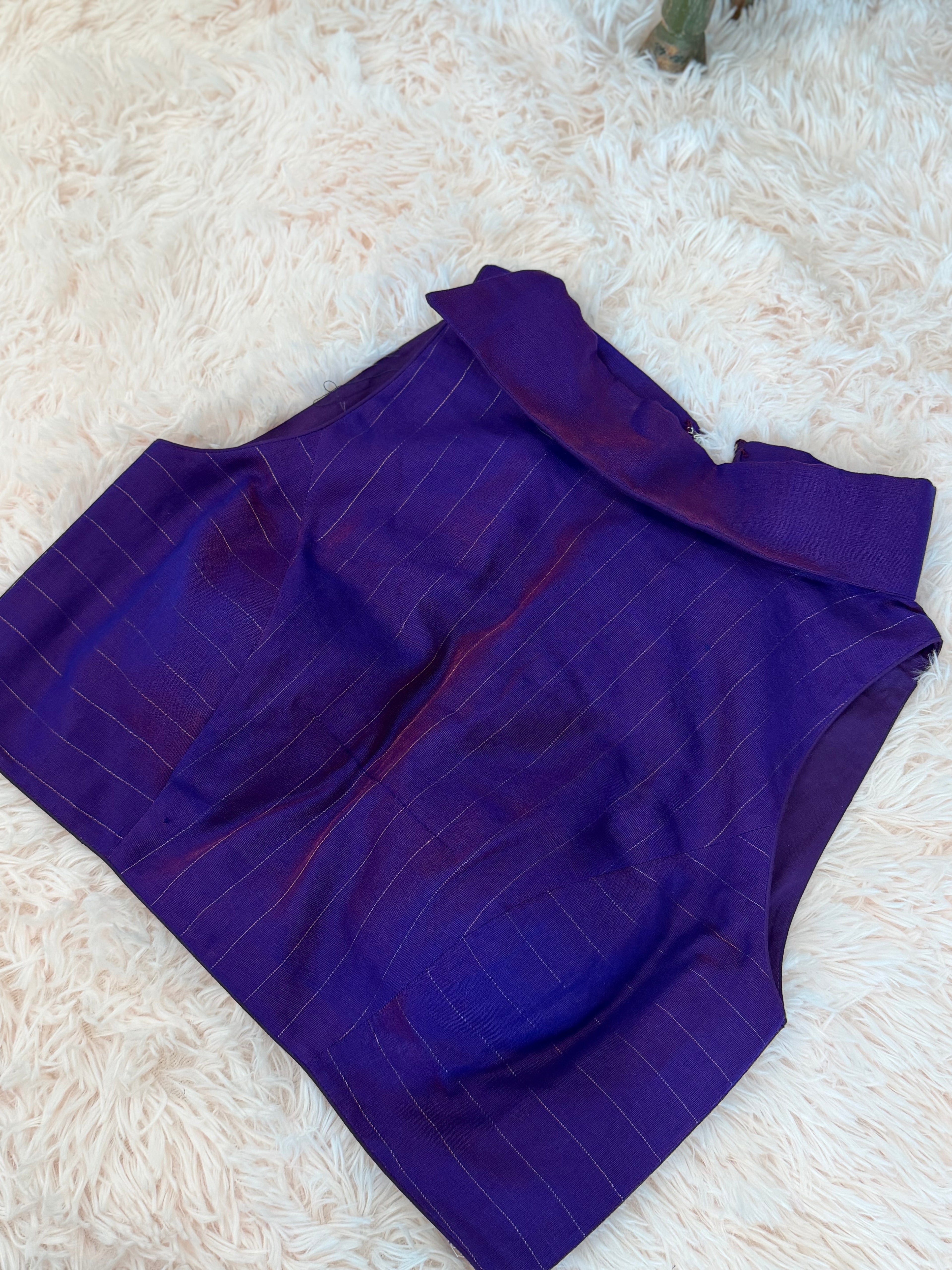 Muslin Jamdani - Orchid purple
