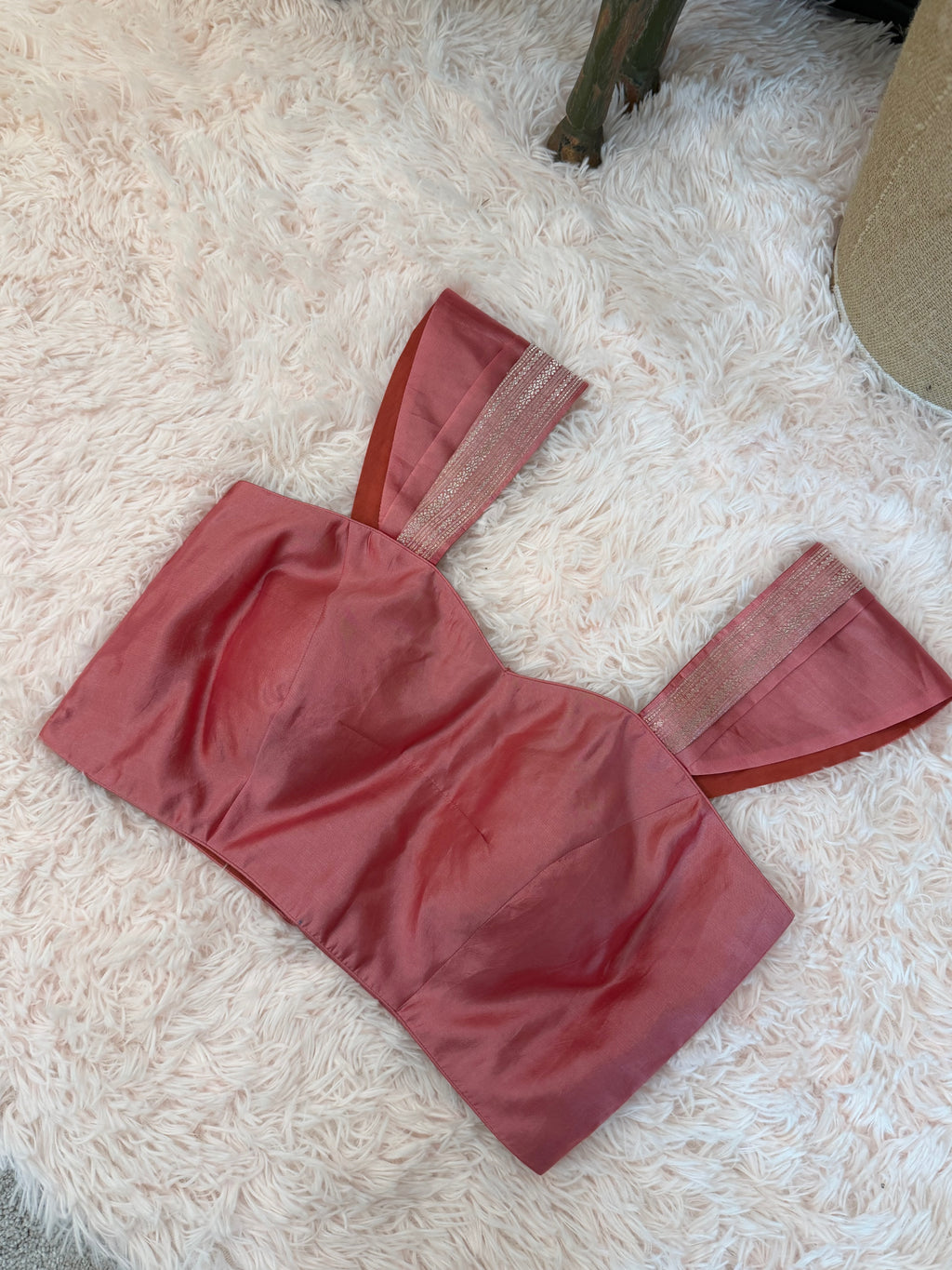 Poona Silk - Rich Red