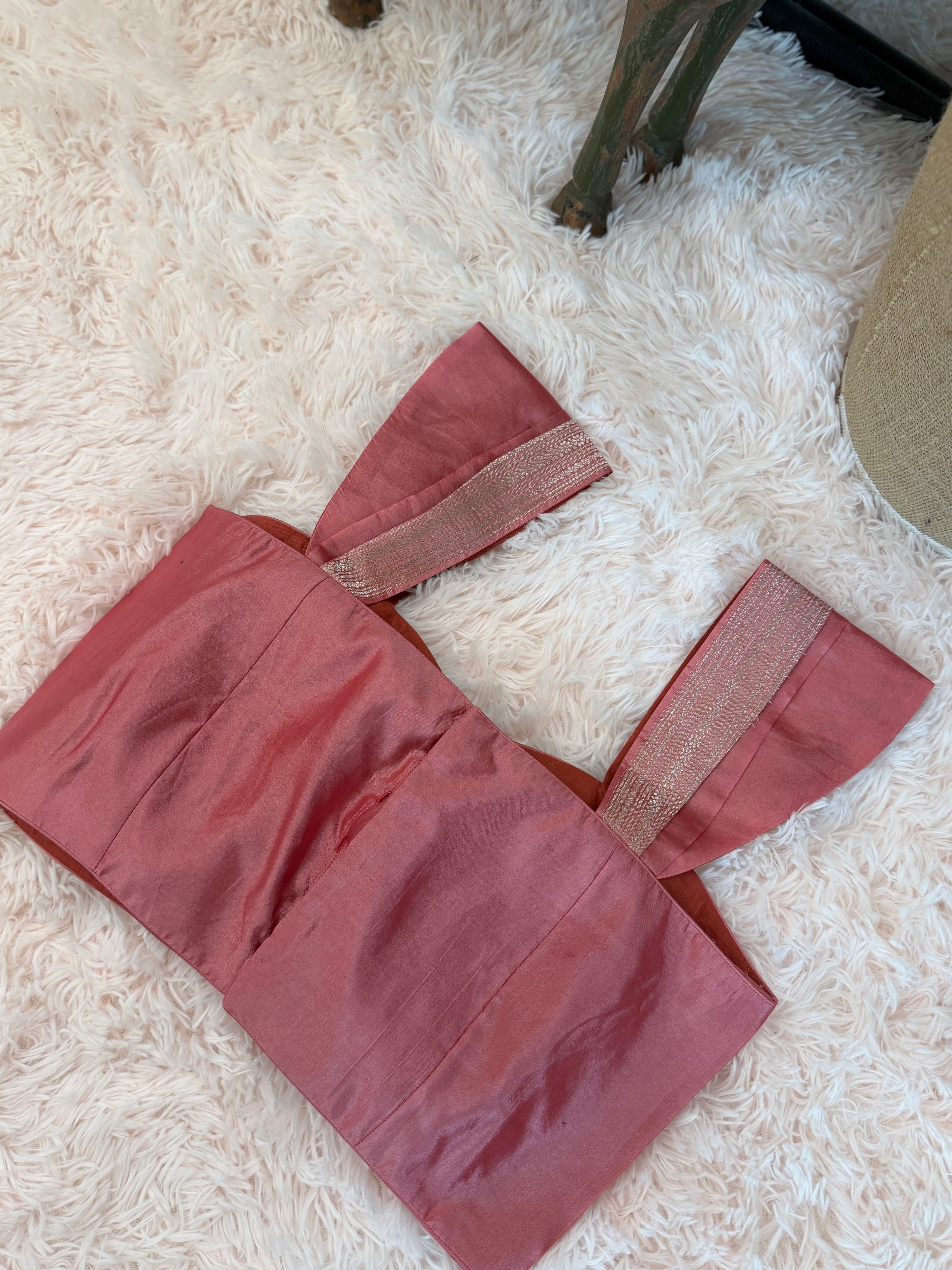 Poona Silk - Rich Red