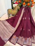 Poona Silk - Wine