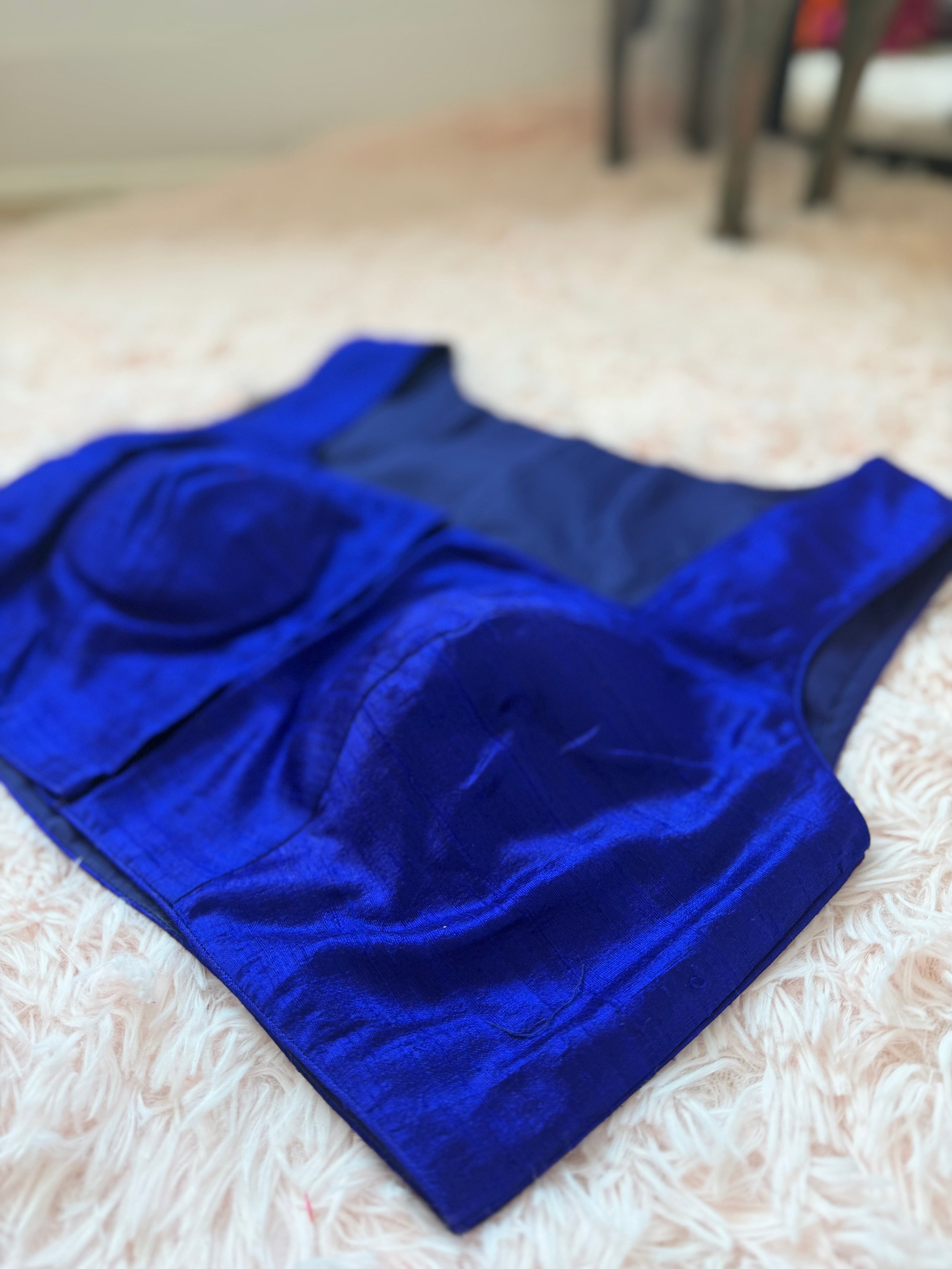 Banarasi Jute - Royal Blue