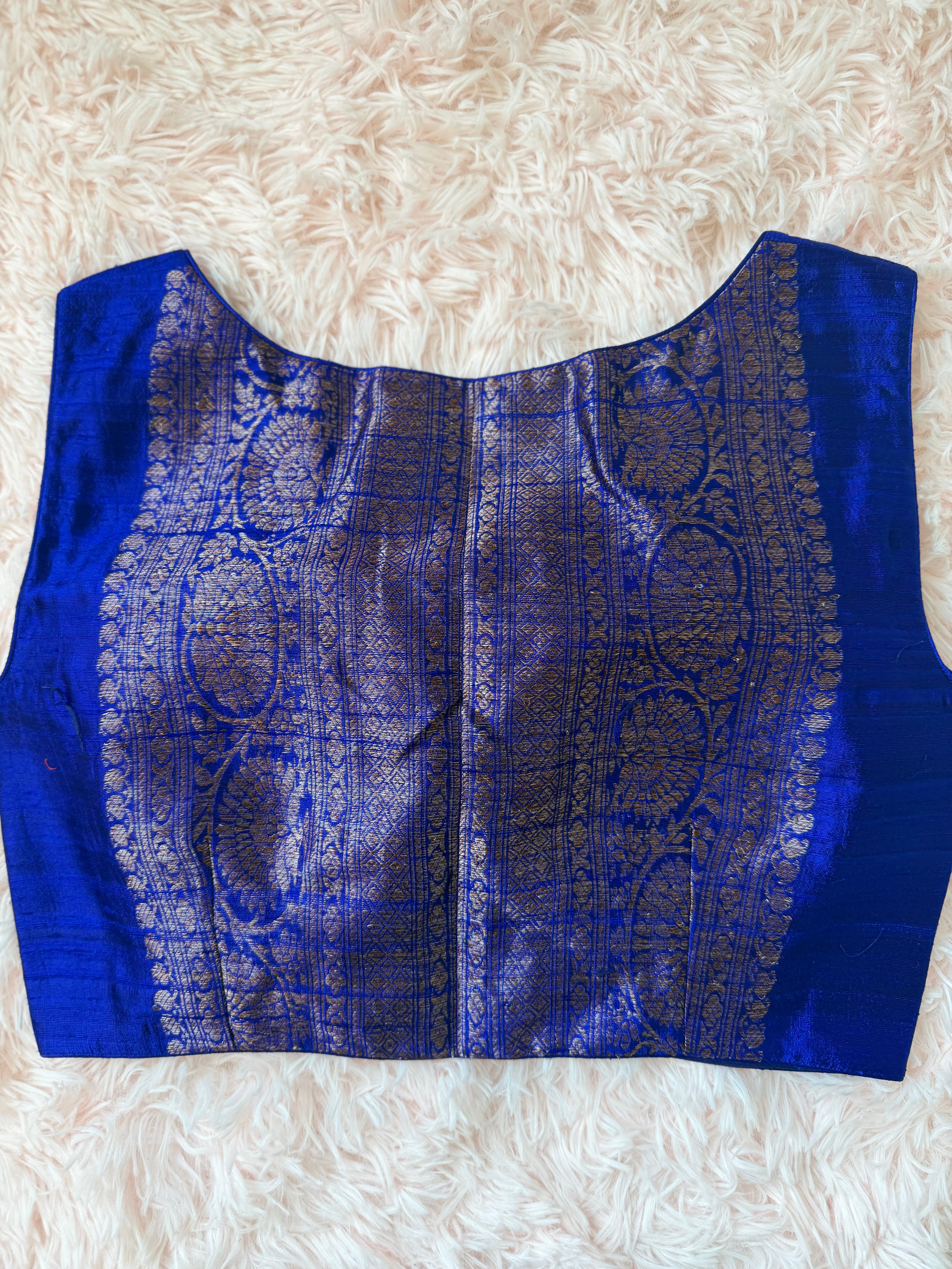 Banarasi Jute - Royal Blue