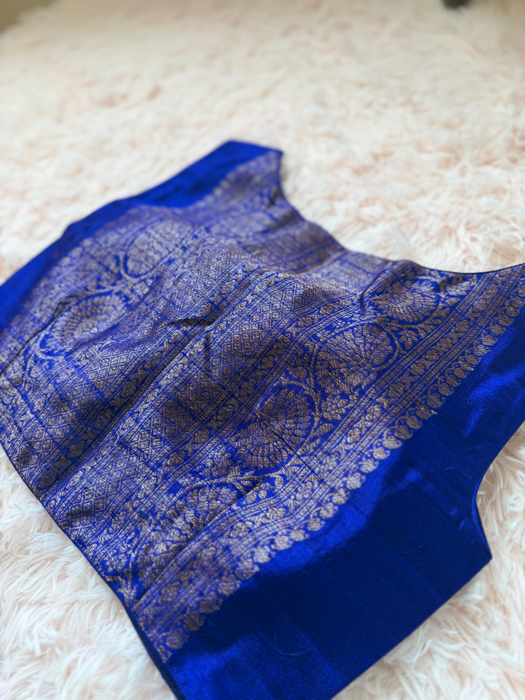 Banarasi Jute - Royal Blue