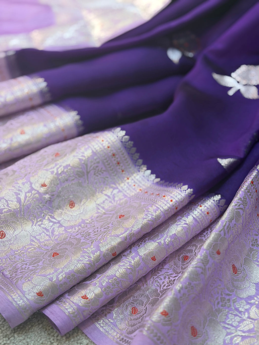 Poona Silk - Royal Purle