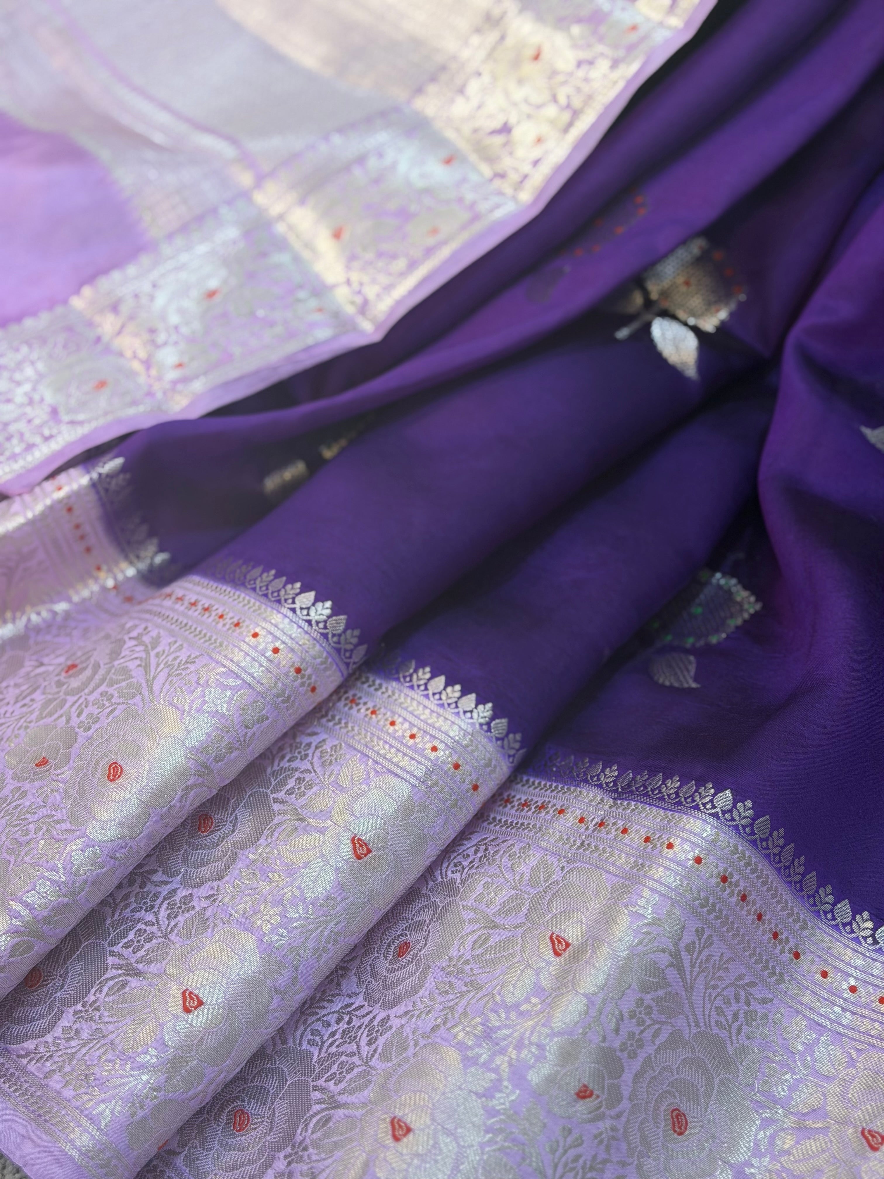 Poona Silk - Royal Purle
