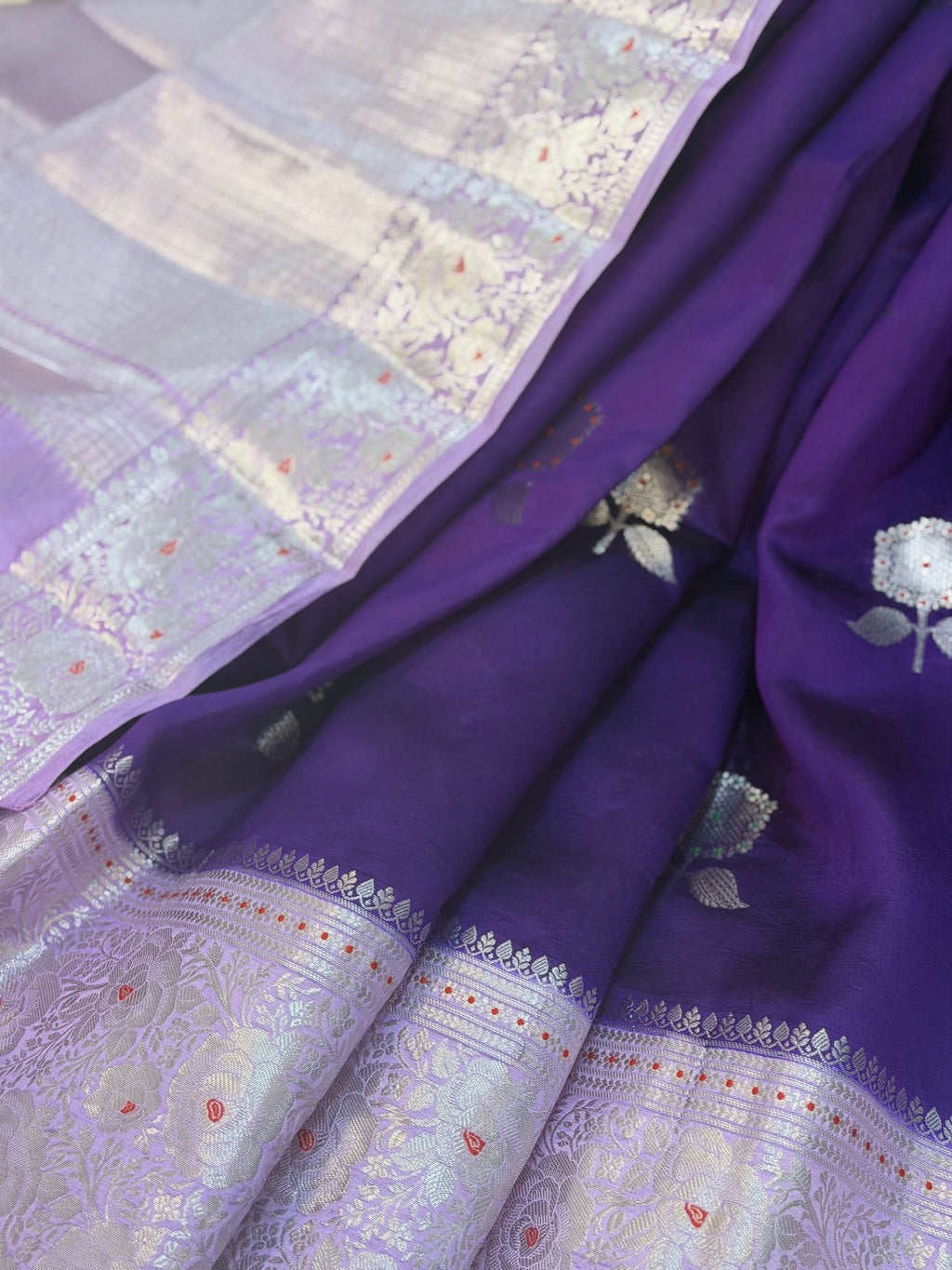 Poona Silk - Royal Purle
