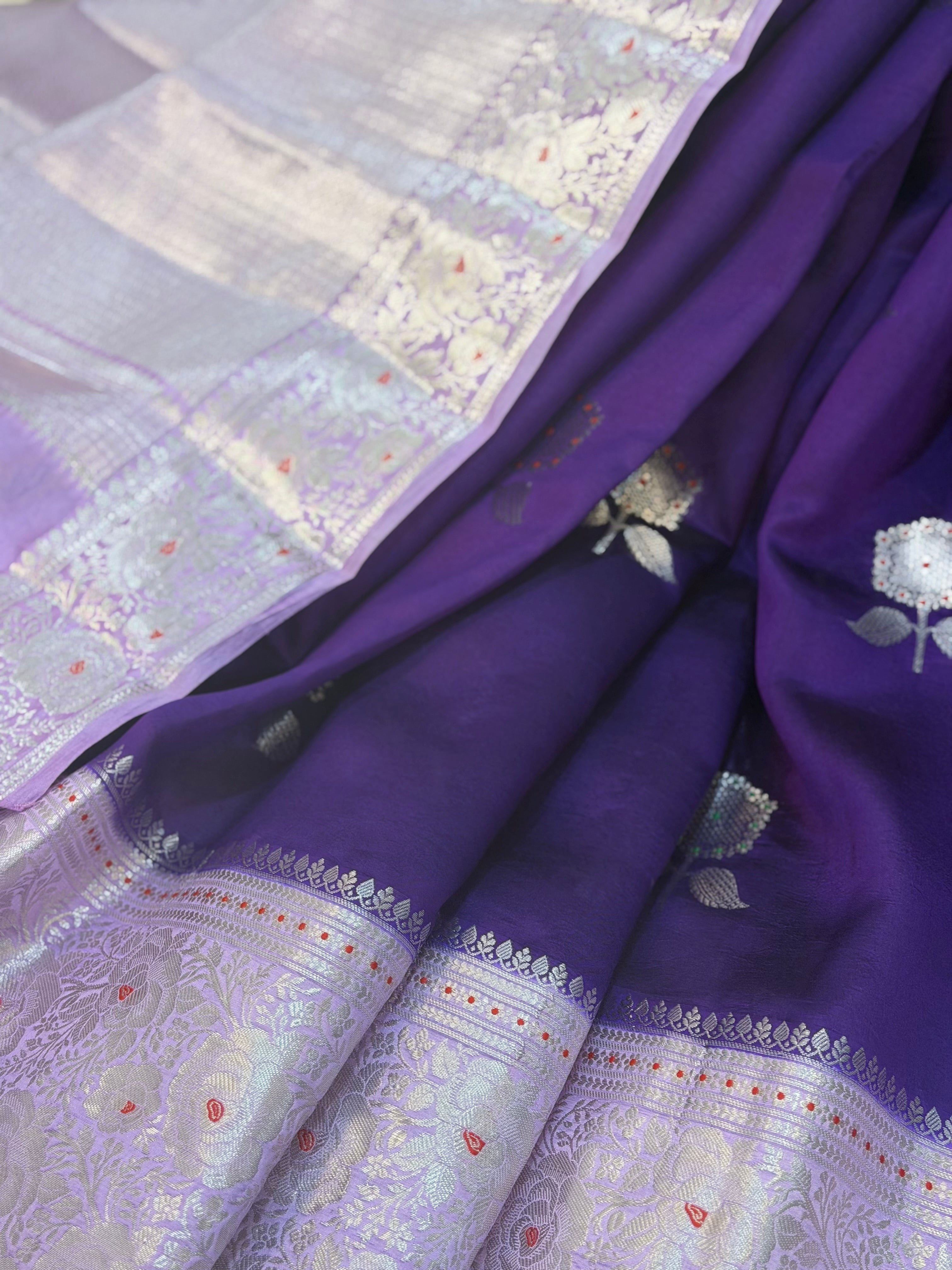 Poona Silk - Royal Purle