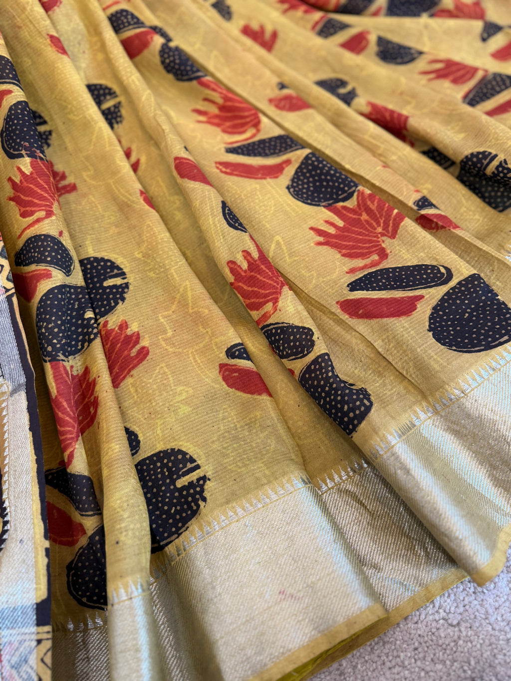 Mangalagiri cotton - Ochre