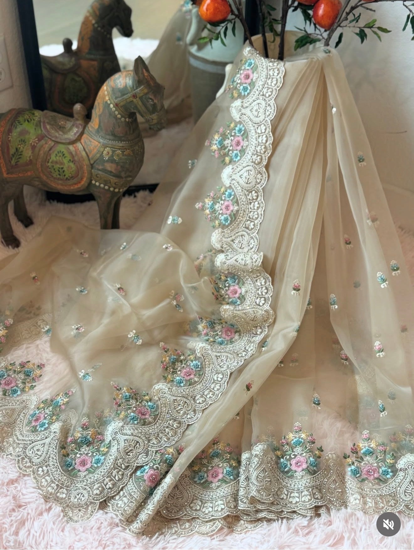 Organza - Cream