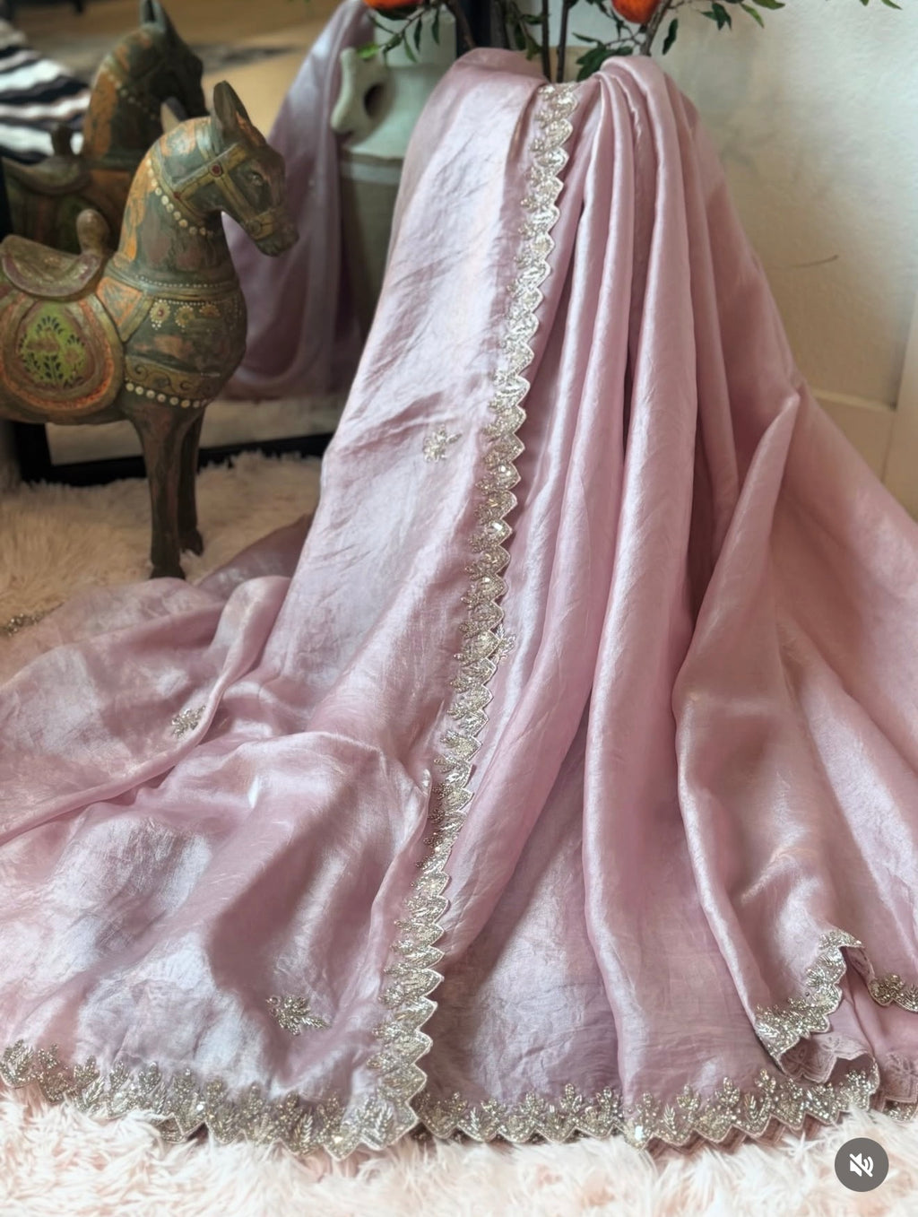 Space Silk - Pastel Pink