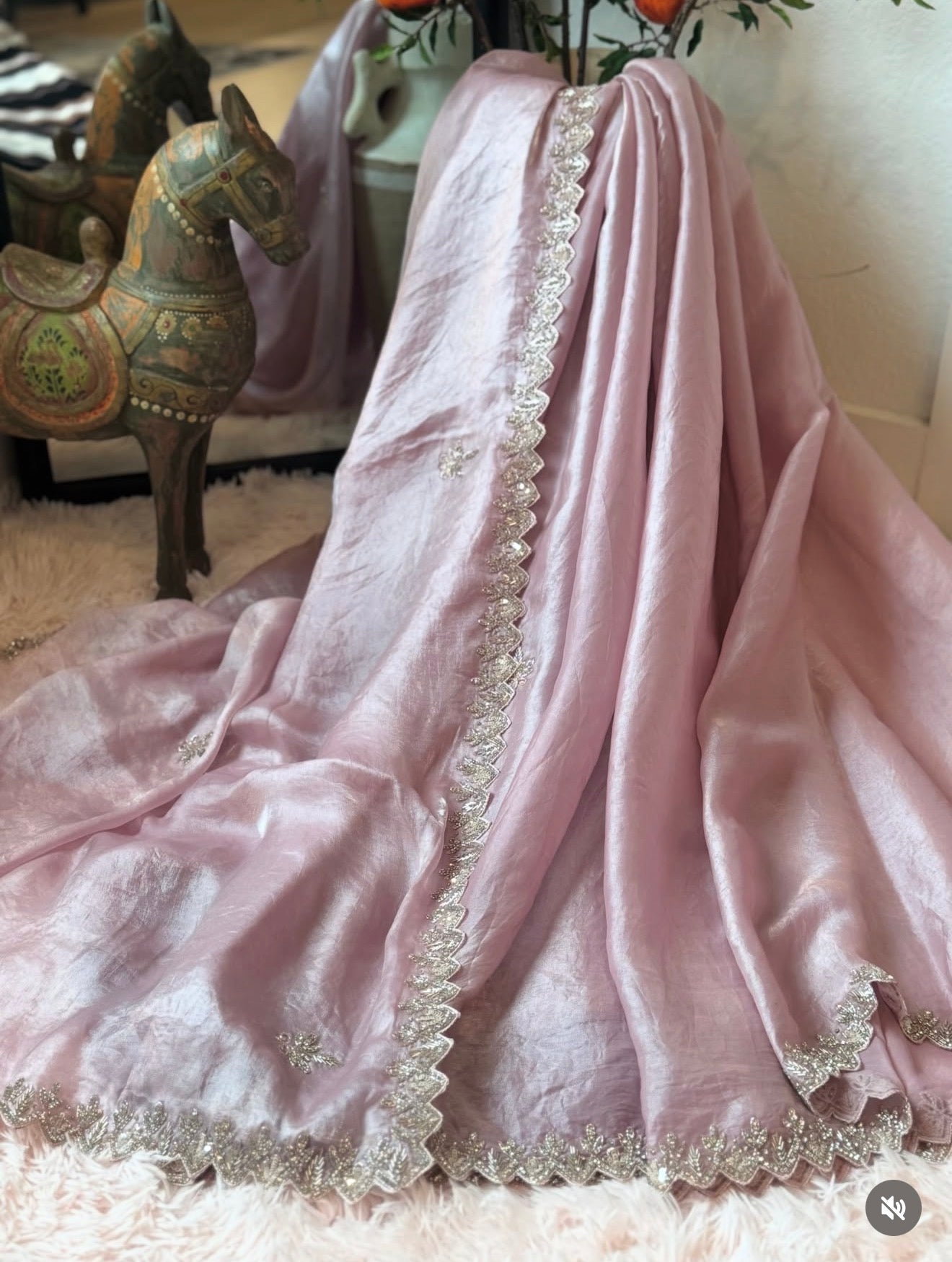 Space Silk - Pastel Pink