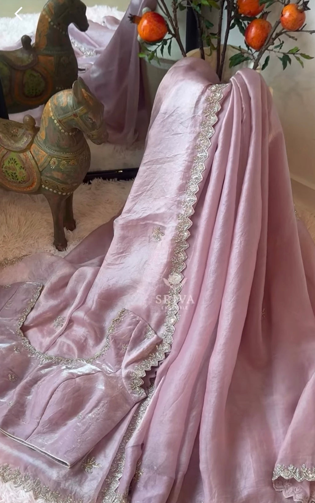 Space Silk - Pastel Pink