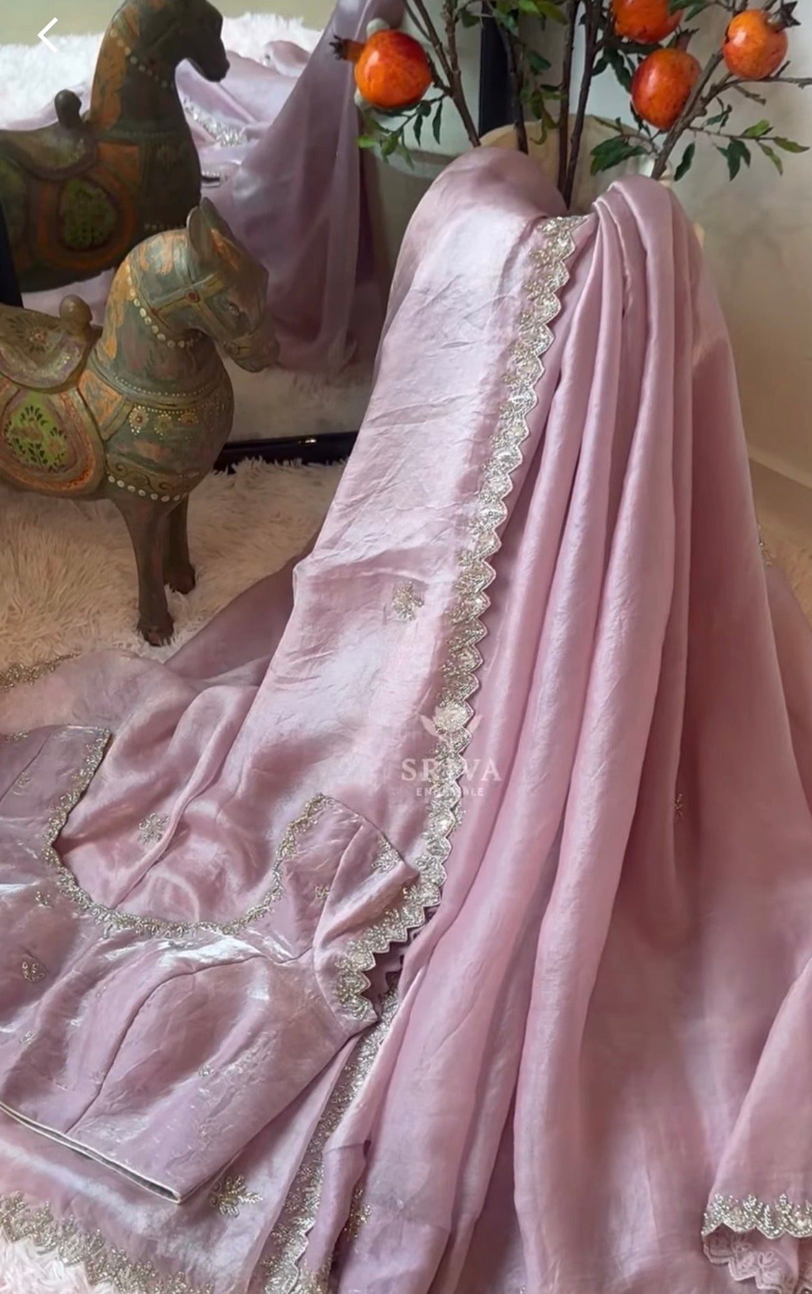 Space Silk - Pastel Pink