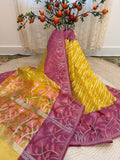 Kora silk - Lemon yellow