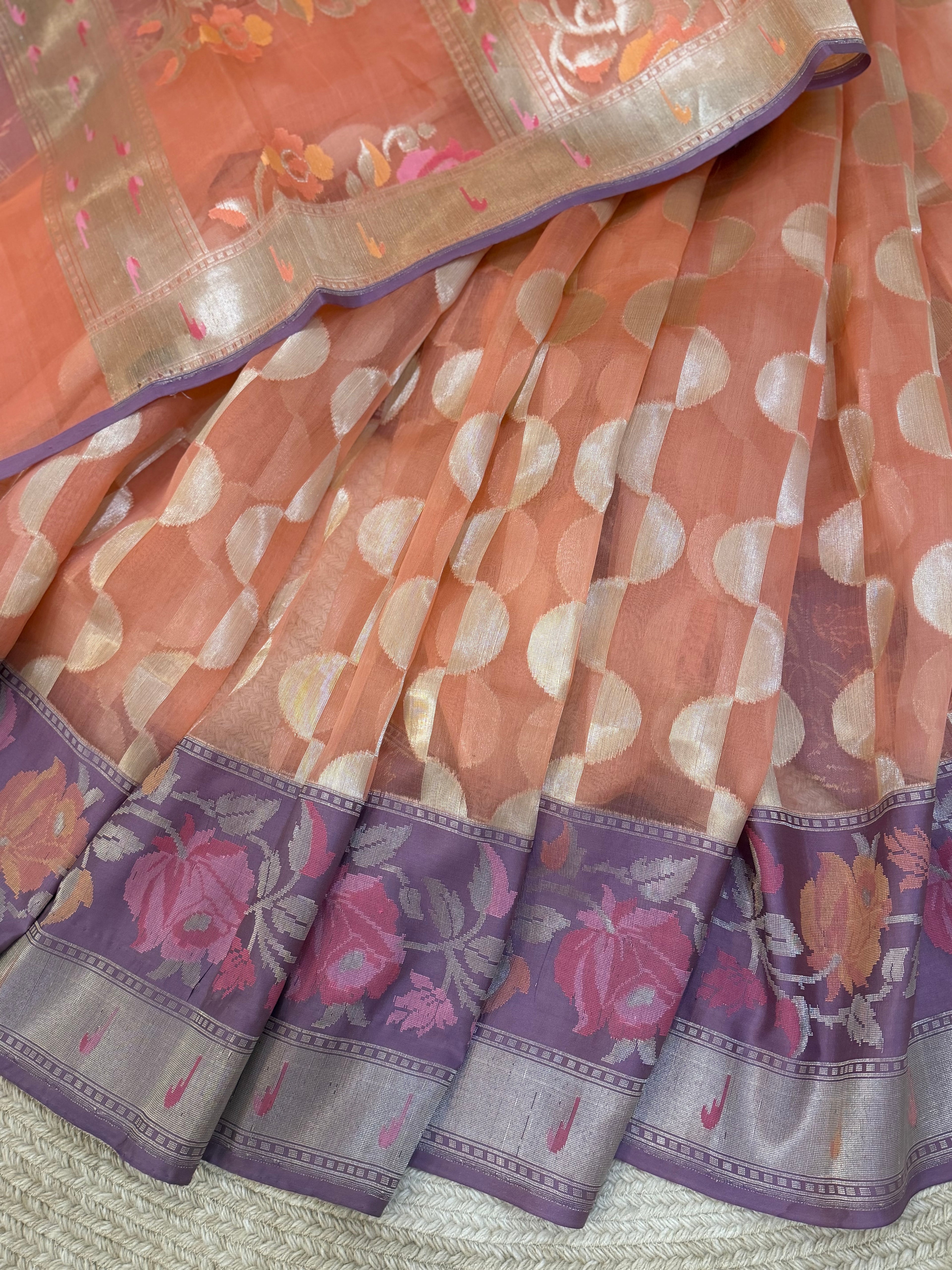 Kora silk - Peach