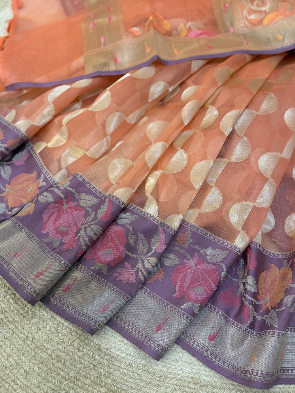 Kora silk - Peach