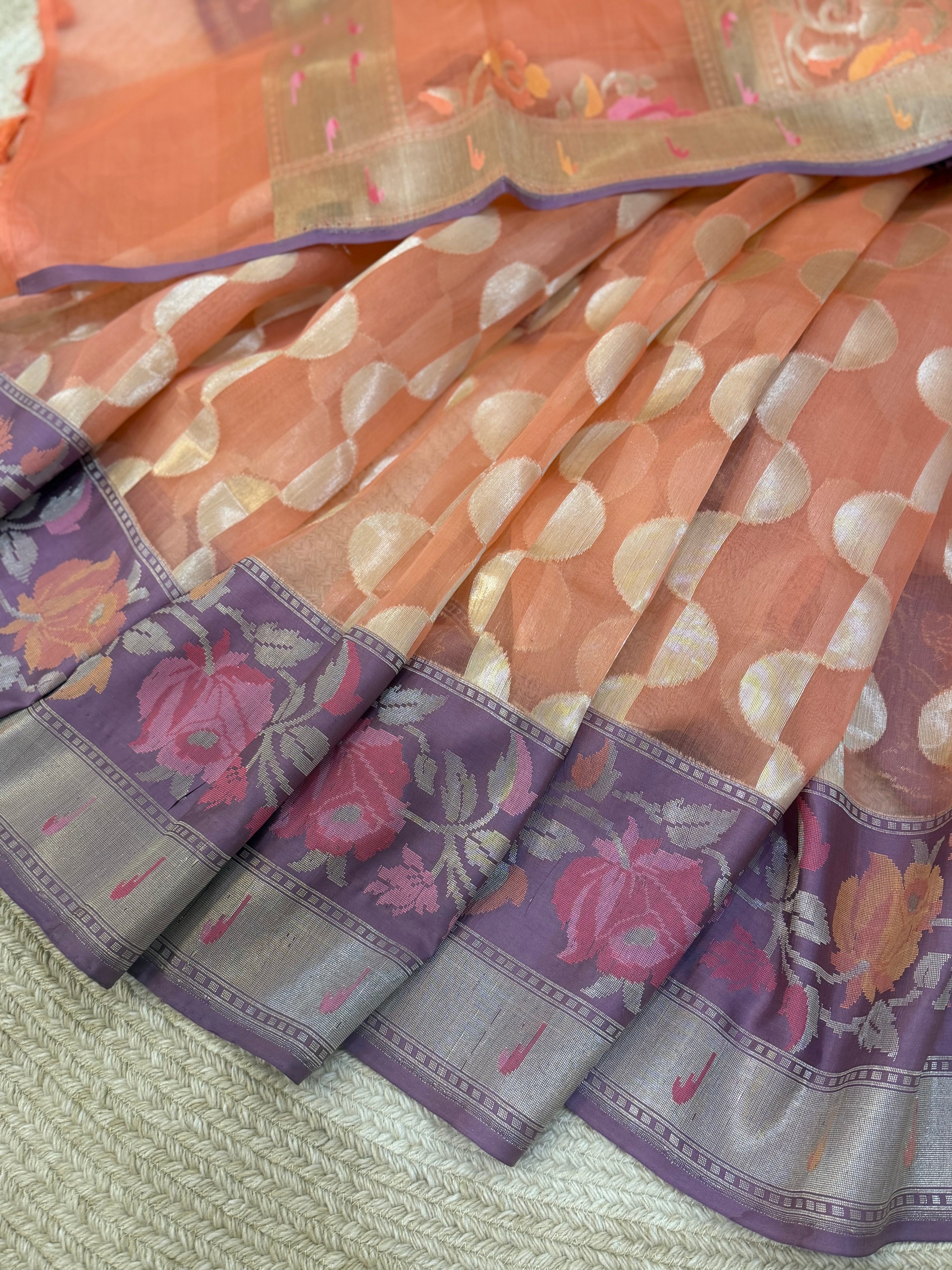 Kora silk - Peach
