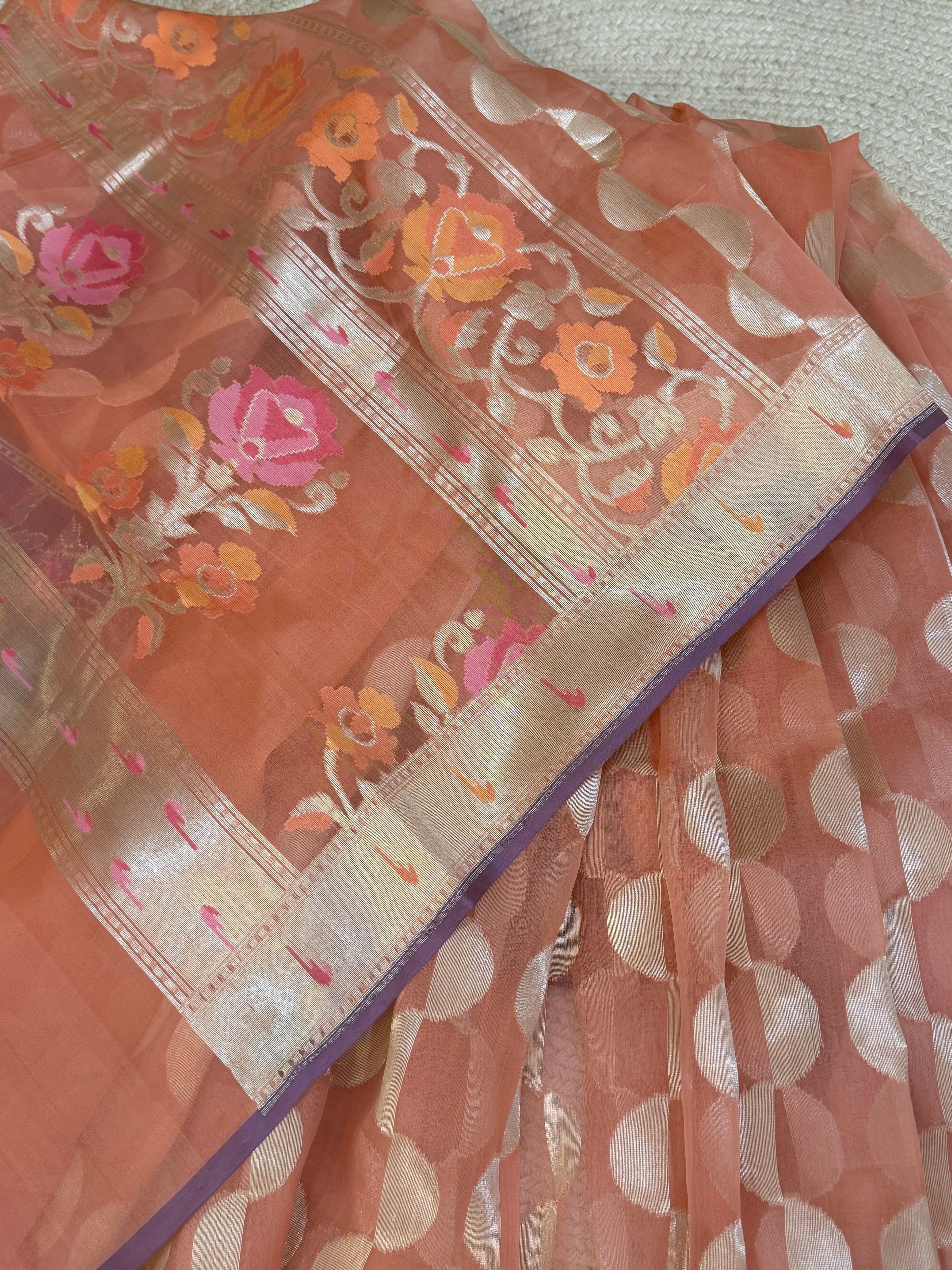 Kora silk - Peach