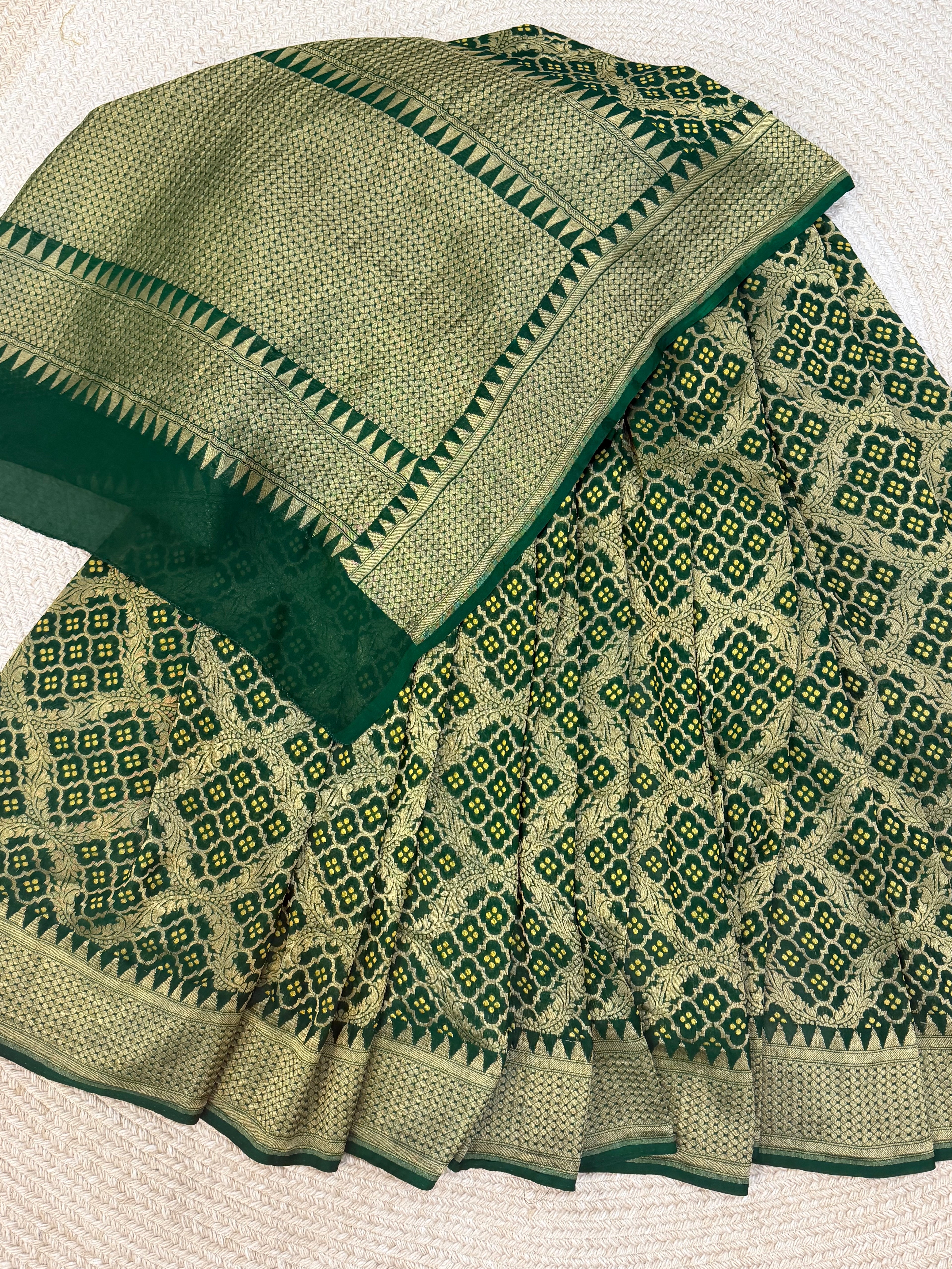 Georgette - Green