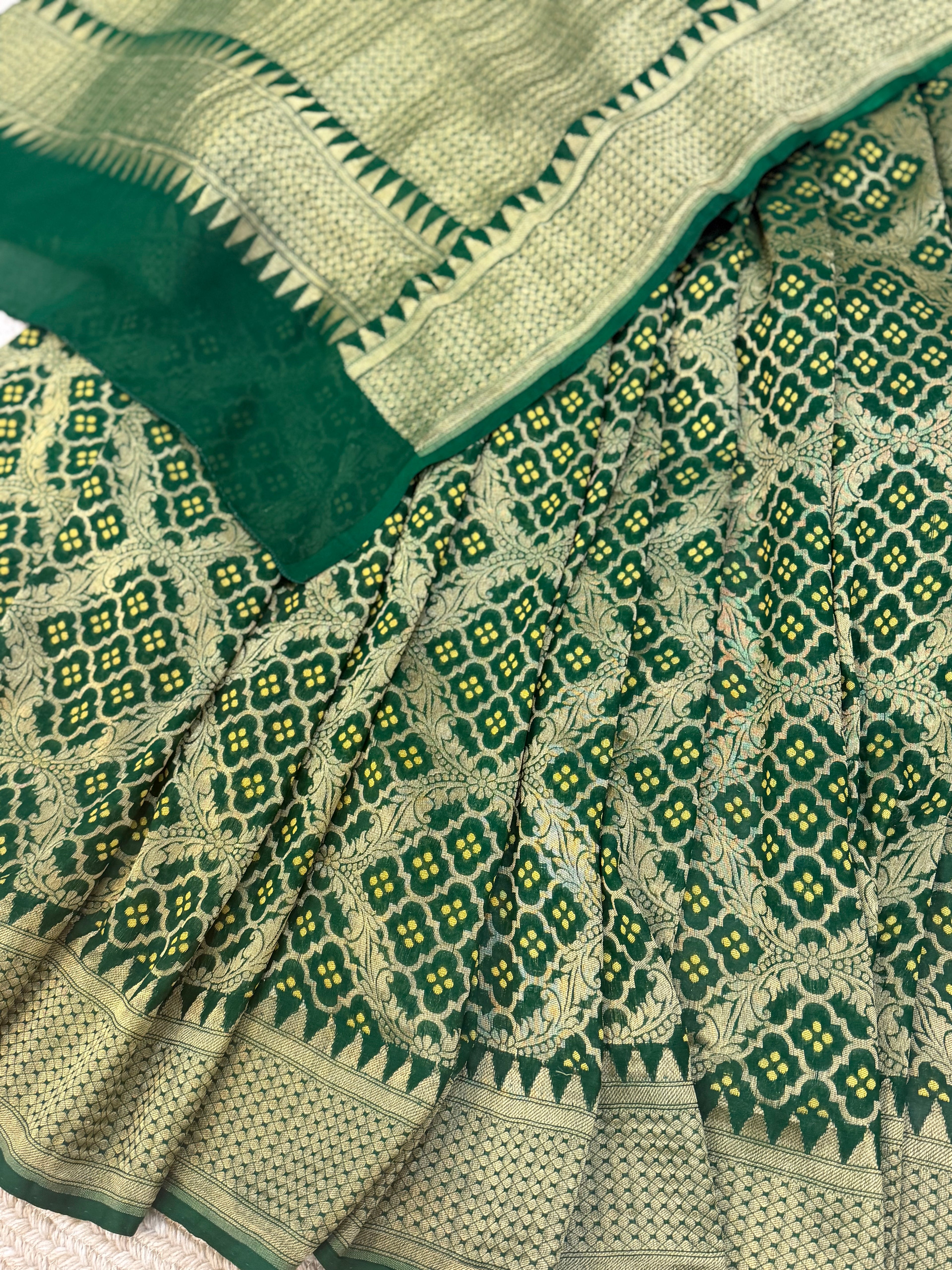 Georgette - Green