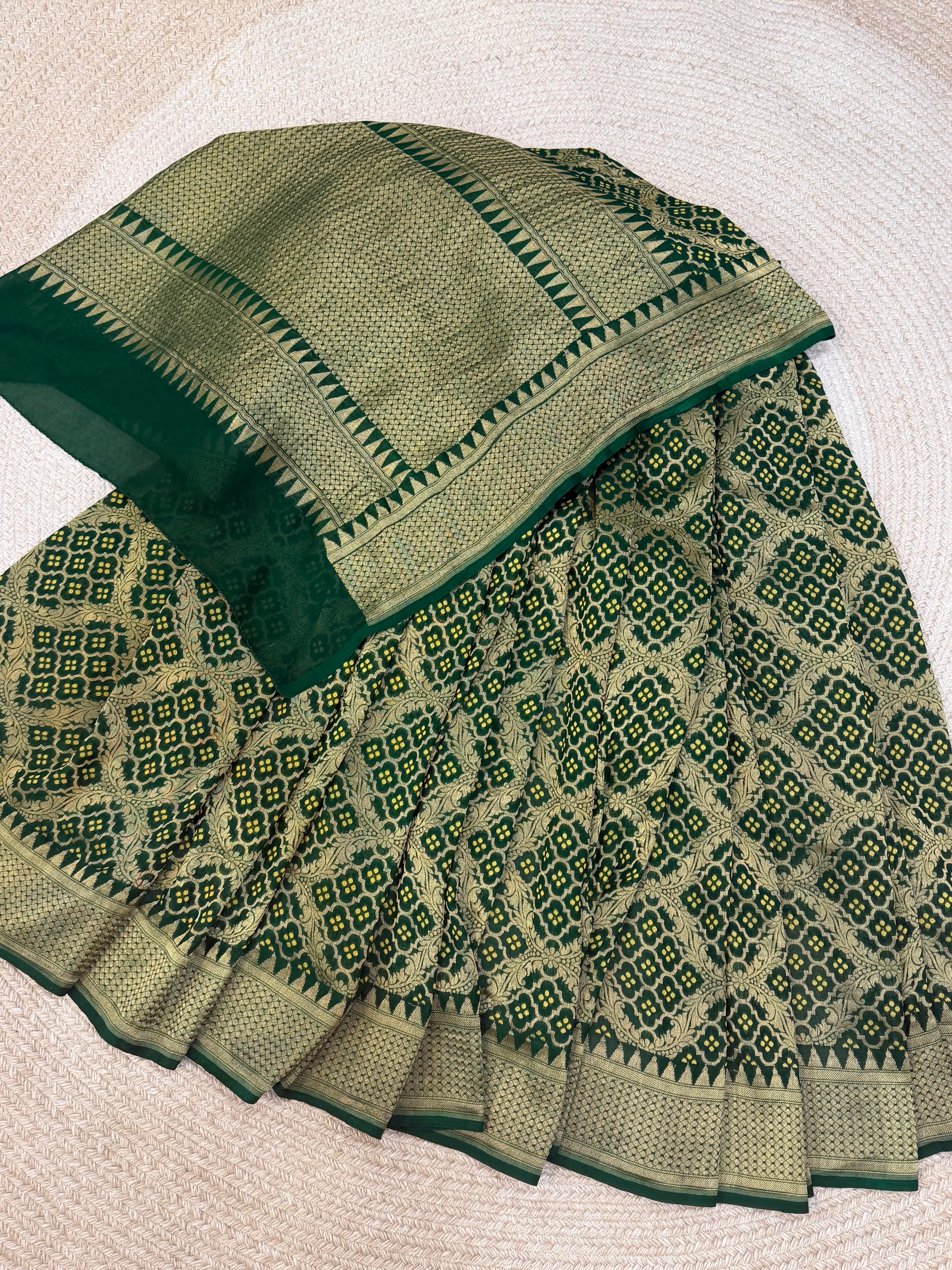 Georgette - Green